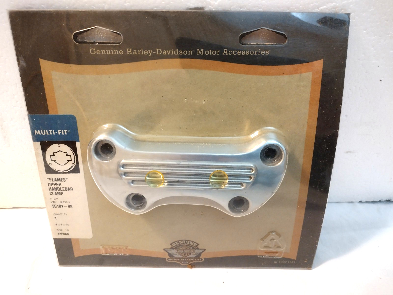 Harley Davidson Upper Handle Bar Clamp Multi-Fit OEM