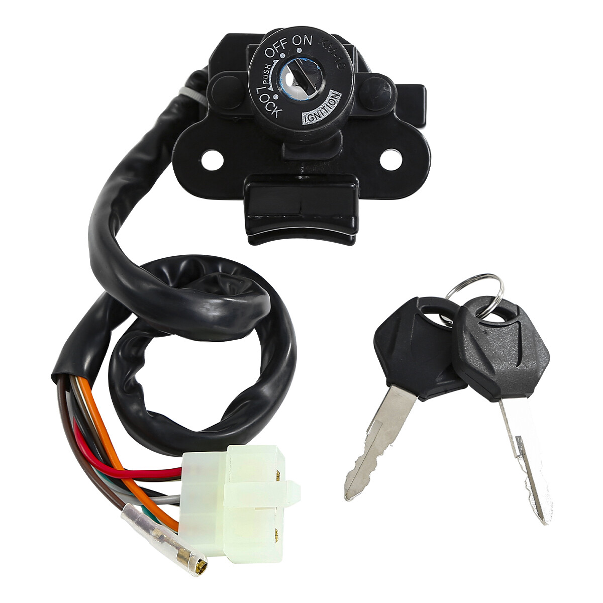Ignition Switch Lock Key For KAWASAKI ZX6R ZZR600 ZZR400 ZX6 ZXR750 ZX7R