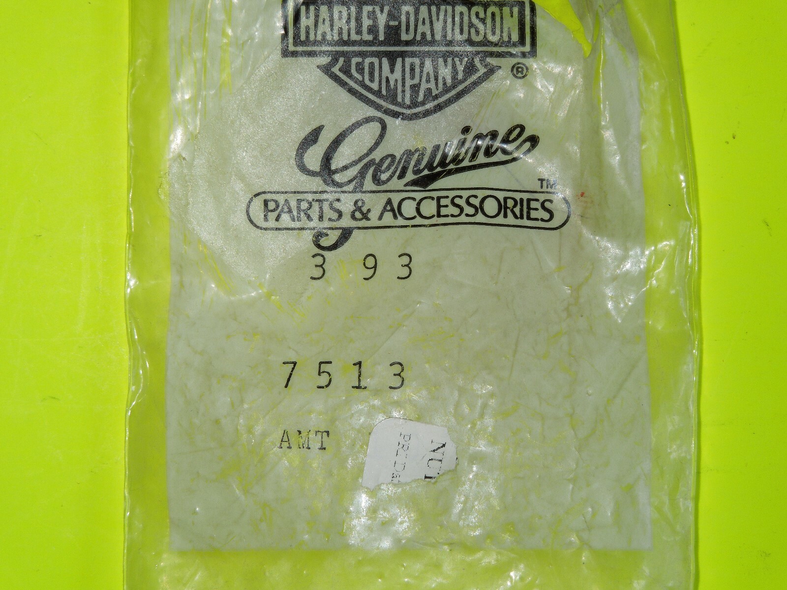 1 NOS OEM Harley Davidson 7/16″-20 x 11/16″ x 5/8″ Hex Acorn Nut P/N 7513