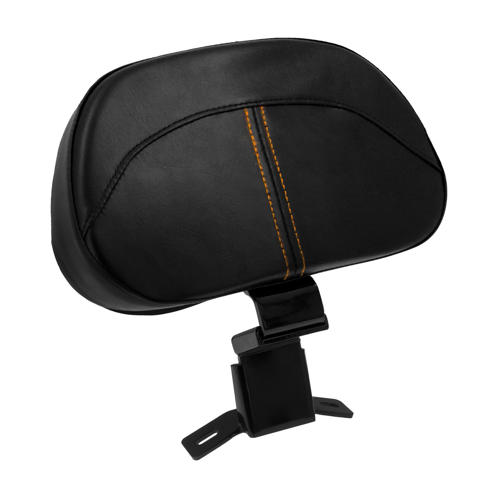 Front Driver Backrest Amber Stitch For Harley Touring Road Electra Glide 09-2023