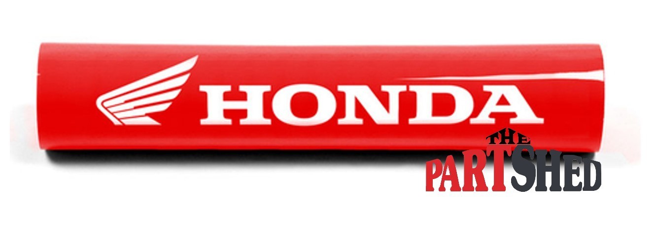 Factory Effex Honda 10 Inch Handlebar Crossbar Round Bar Pad FX 10″ Red CRF XR