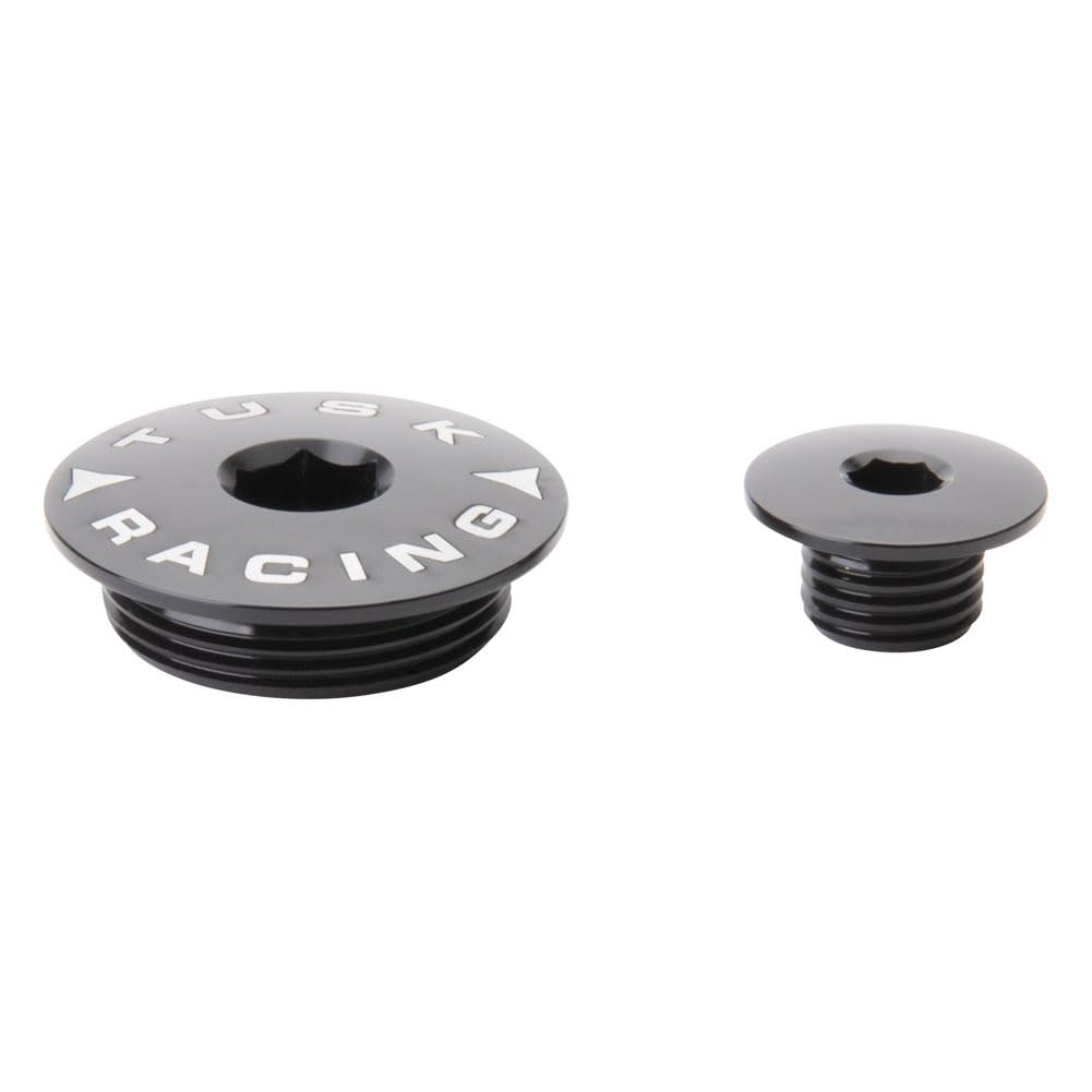 Tusk Billet Aluminum Engine Plug Kit Black For HONDA CRF450R 2002-2016