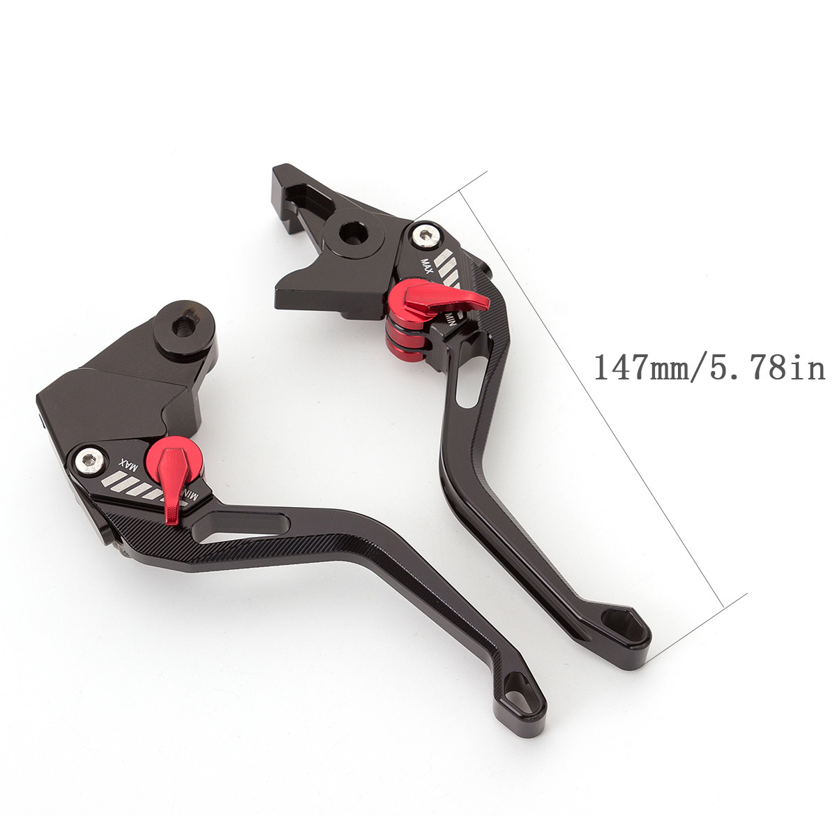 CNC Black 3D Brake Clutch Levers For Honda CB599 CB600 HORNET 1998-2005 2006 US