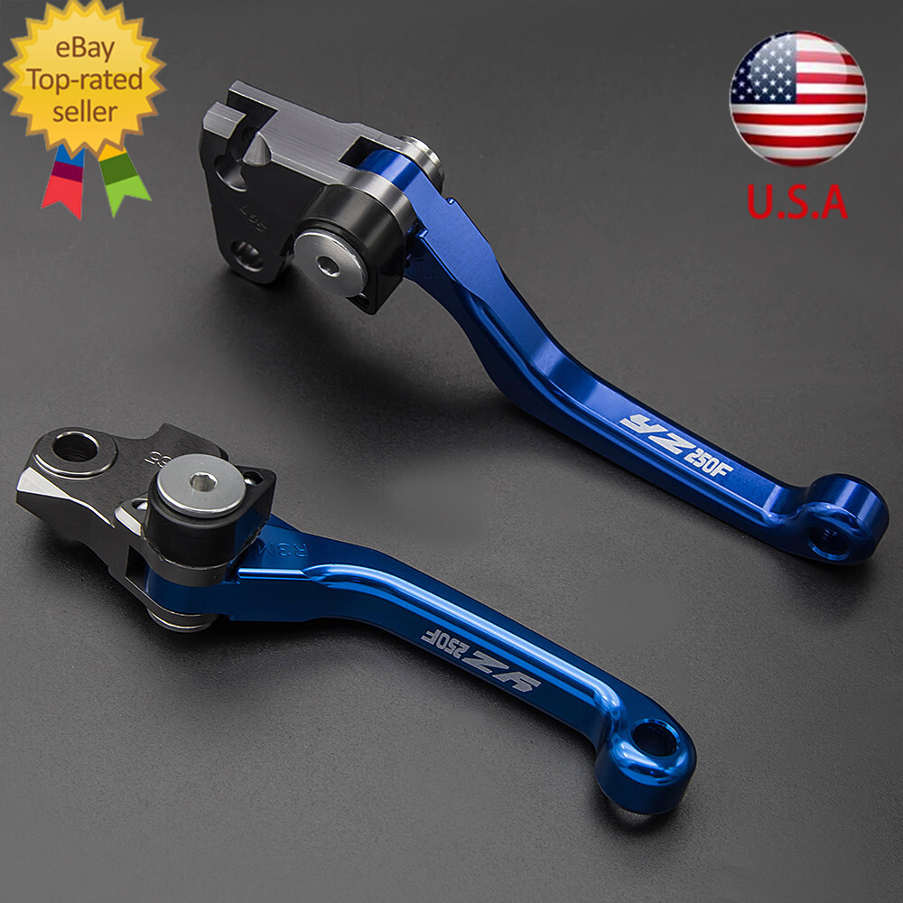 For Yamaha YZ65 YZ80 YZ85 YZ125 YZ250 YZ426F YZ450F Brake Clutch Levers CNC Pair
