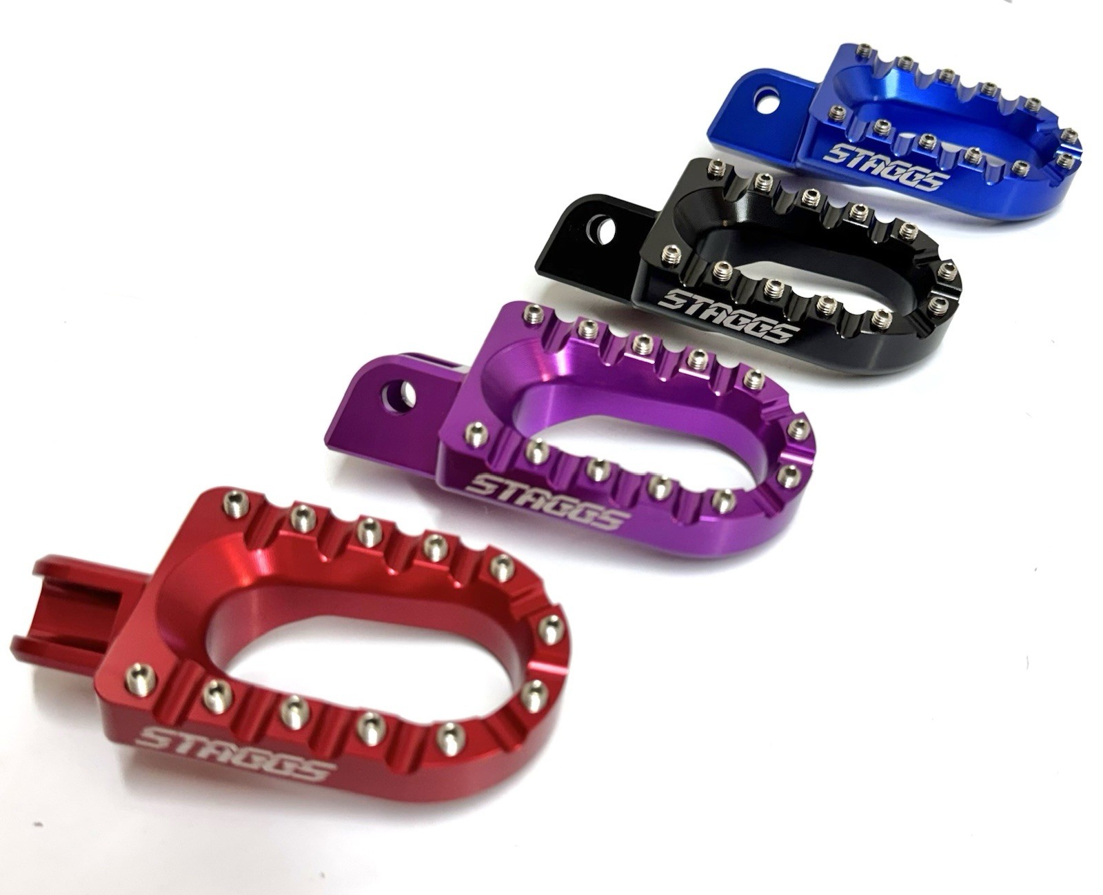 Staggs Racing Foot Pegs For KLX110 KLX110L DRZ110 KLX110R