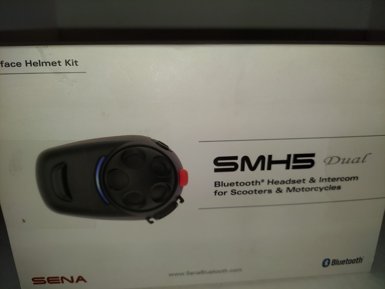Sena SMH5 Dual Bluetooth Motorcycle Scooter Communication System