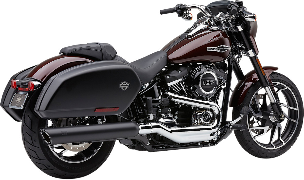 Cobra 6520B 4″ Slip-On For Sport Glide 909 Twins