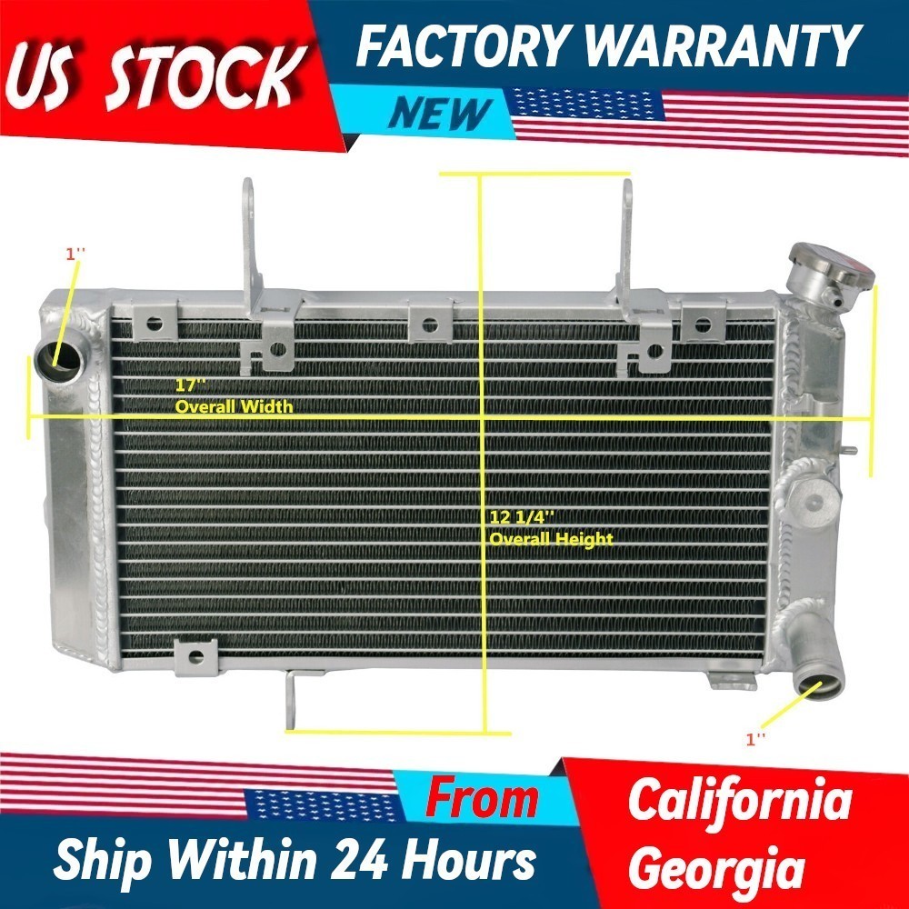Cooling for Radiator 2002-2012 2003 2004 2005 Suzuki Vstrom 1000 DL1000 J6