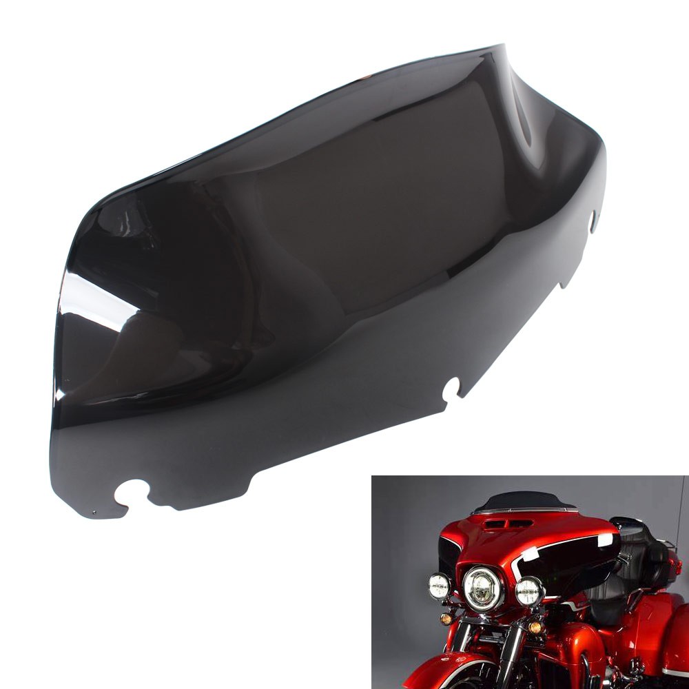 9″ Wave Windshield for Harley Touring Electra Glide Street Ultra Limited 2014-23