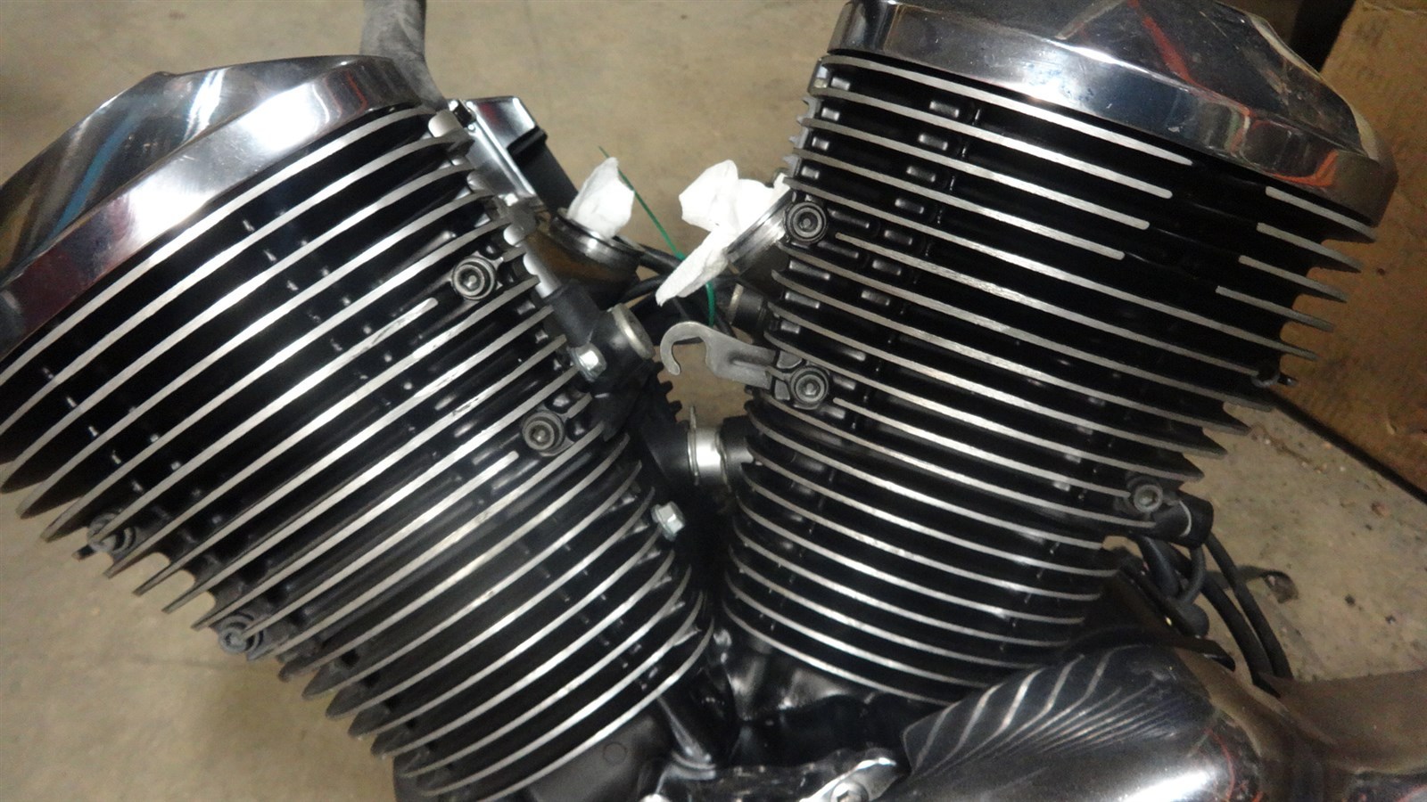 2001 HONDA VT750 SHADOW VT 750 HM155-2. ENGINE MOTOR GOOD COMPRESSION