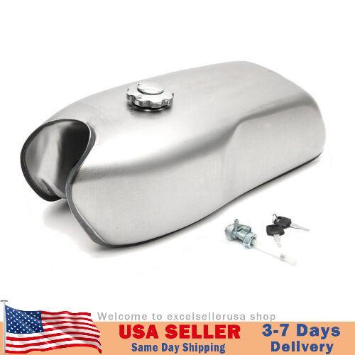 9L / 2.4 Gallon Gas Fuel Tank Universal For Custom Cafe Racer For Honda For BMW