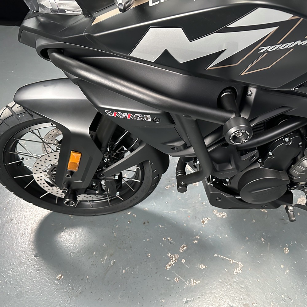 Fender Fork Frame Fairing Bar Slider Crash Protector Guard For CFMOTO 700MT