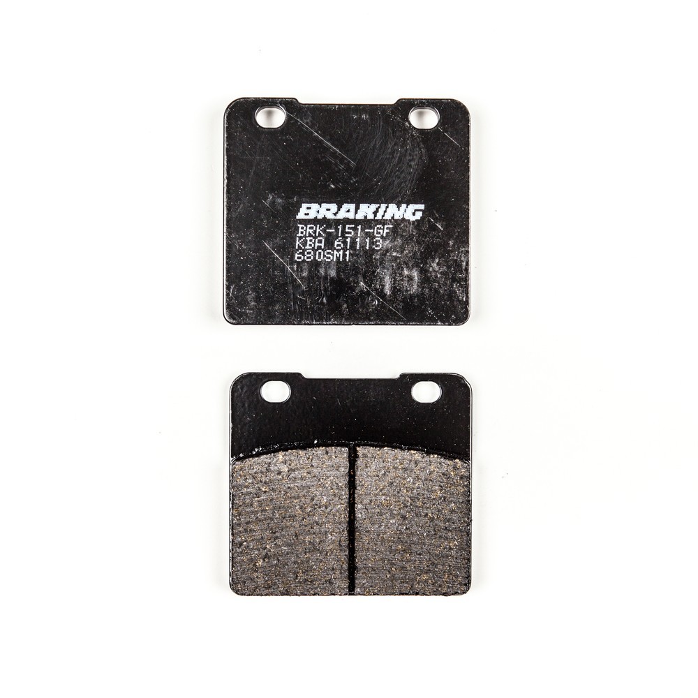 BRAKING BRAKE PAD SET SEMI-METALLIC 31-680S