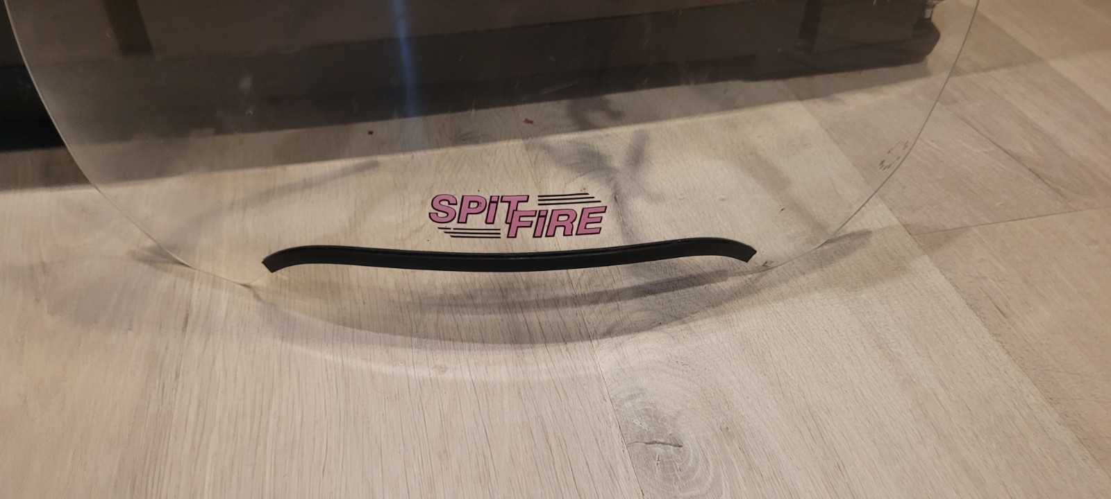 National Cycle Spitfire 15 In Motorcycle Windshield Clear Acrylic Windscreen