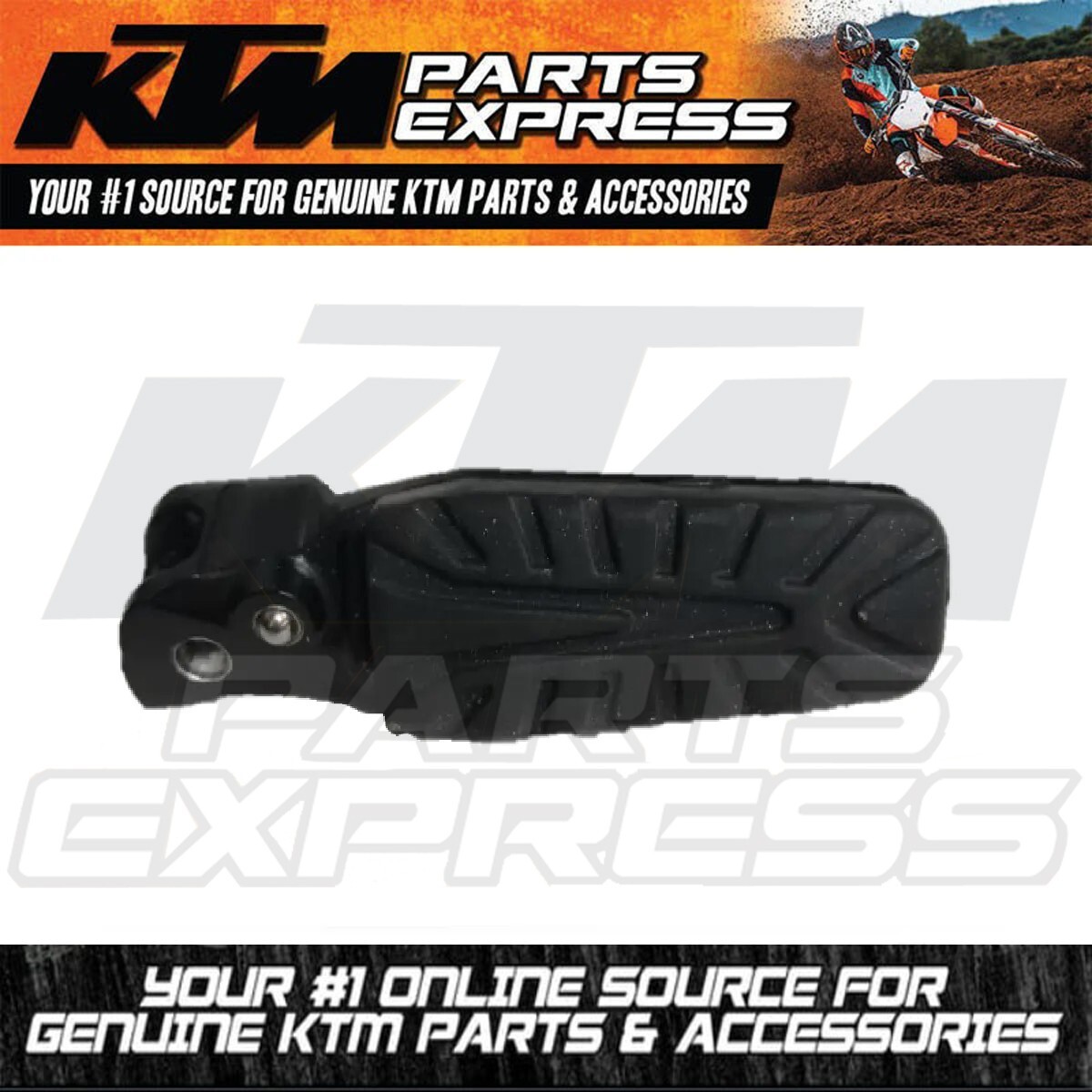 NEW OEM KTM REAR FOOTPEG REAR RIGHT 390 RC ADVENTURE DUKE 2019-2023 93003151033