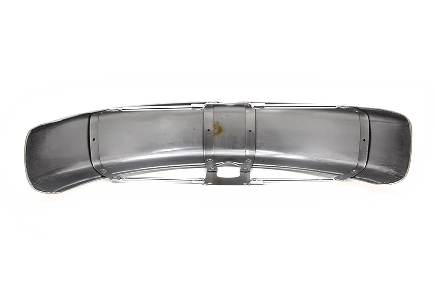 Front Fender Raw Steel fits Harley Davidson