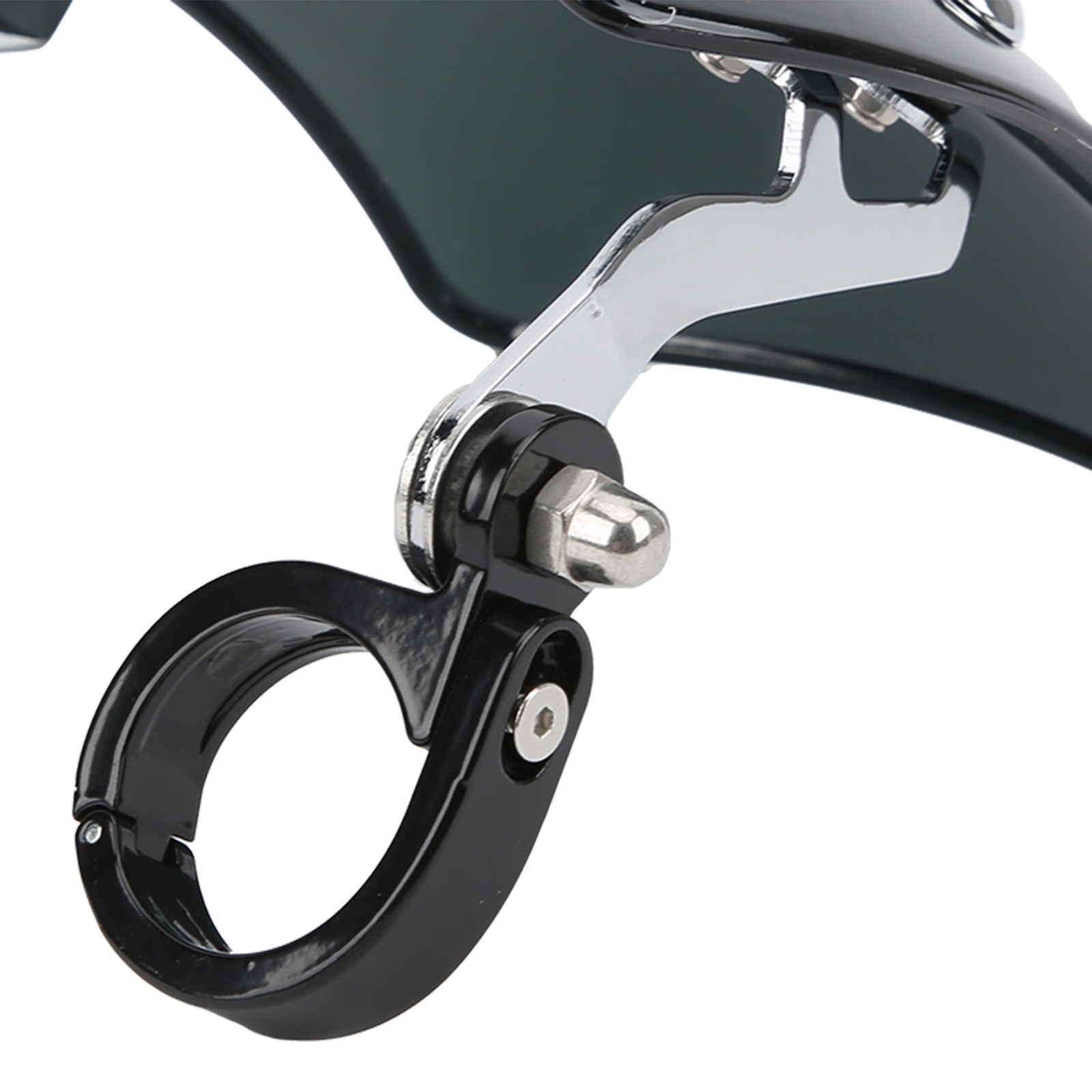 180° Adjustable Motorcycle Headlight Fairing For 1.5-1.6in Fork
