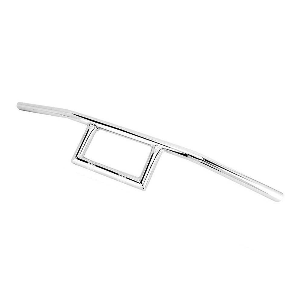 1″ 25mm Motorcycle Drag Z-Bar Pullback Handlebar For Bobber Suzuki Honda Chrome
