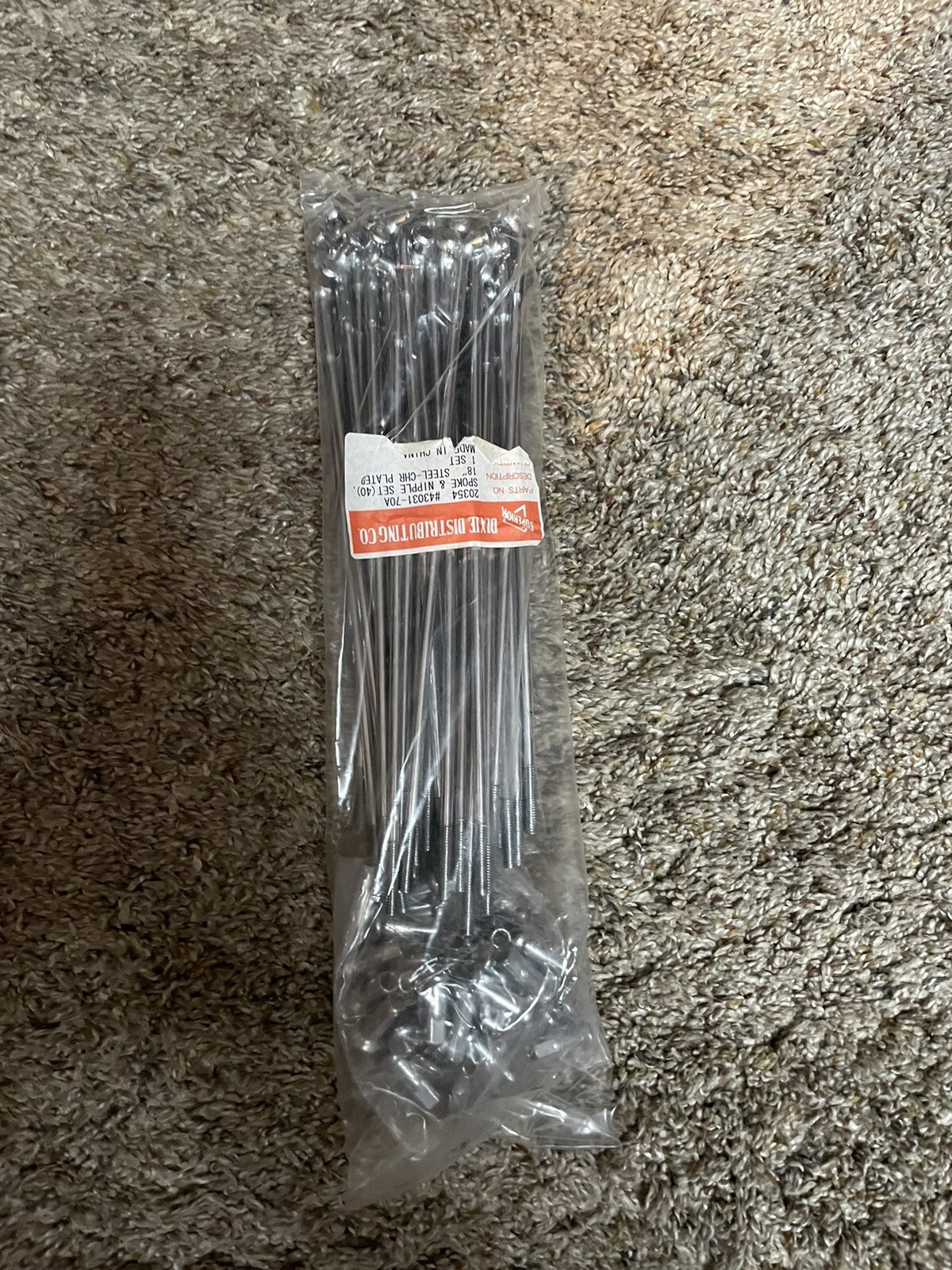 Harley Davidson Chrome Wheel Spokes 18” New 43031-70 (40) Aftermarket.