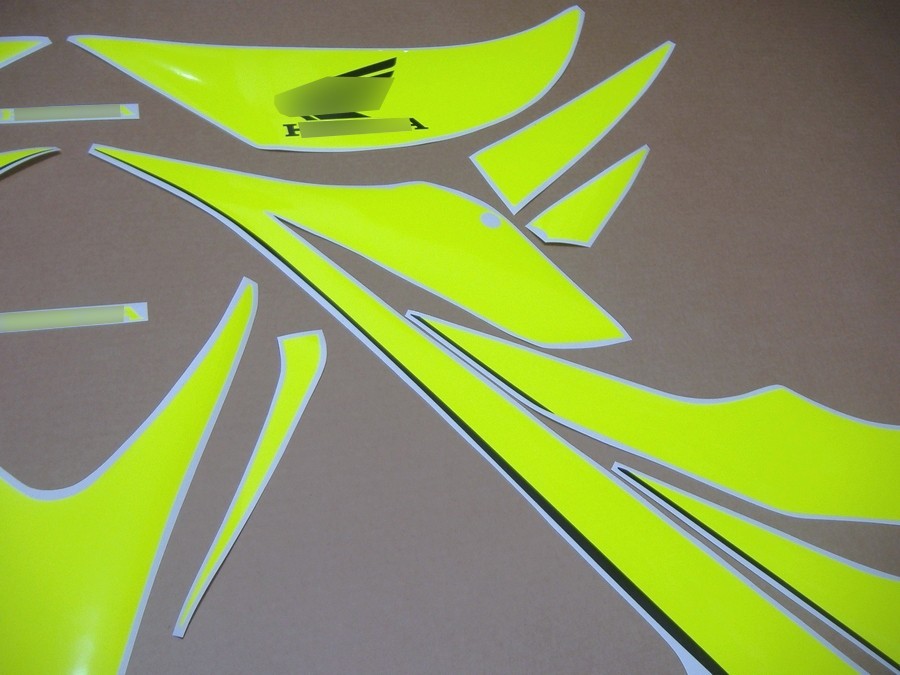 Stickers for CBR 1000RR 2006 2007 Fireblade custom neon yellow SC57 decals set