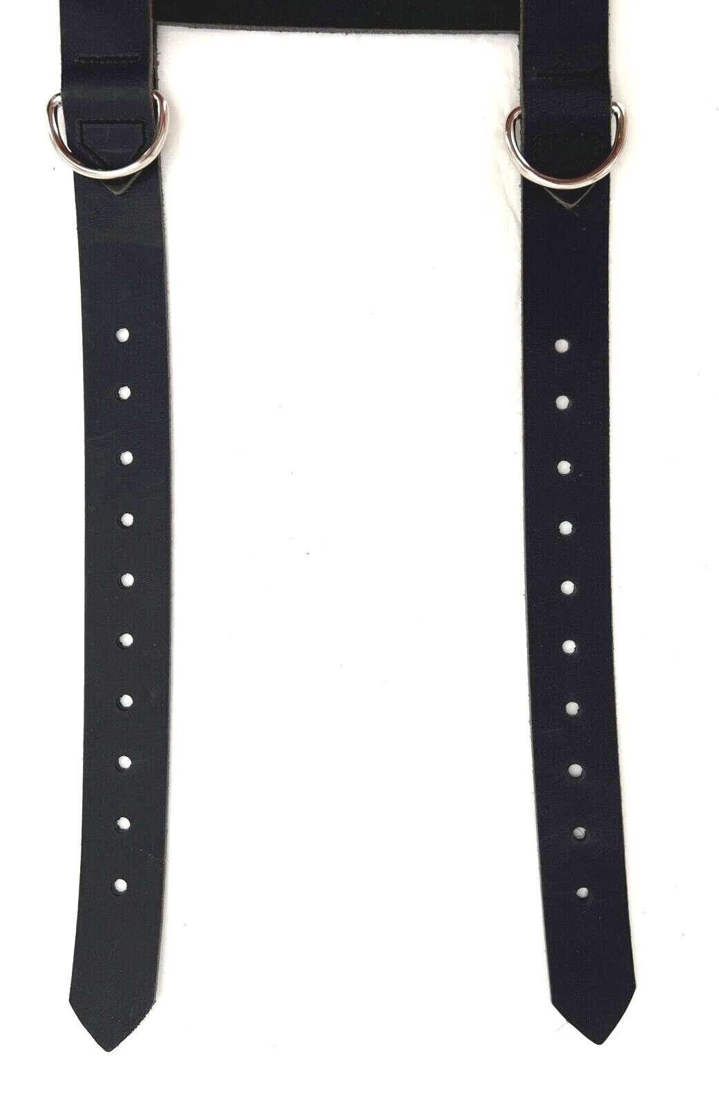 Motorcycle Biker Genuine Leather American Made Blanket Roll Up Straps