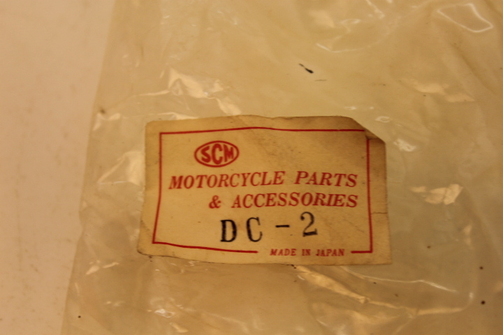 SCM DC-2 Motorcycle Fork Dust Cover Boots – Set of 2 – New Old Stock