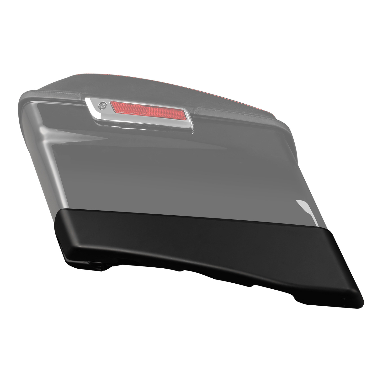 4″ Matte Black Saddlebags Extensions Fit For Harley Electra Street Glide 2014-24