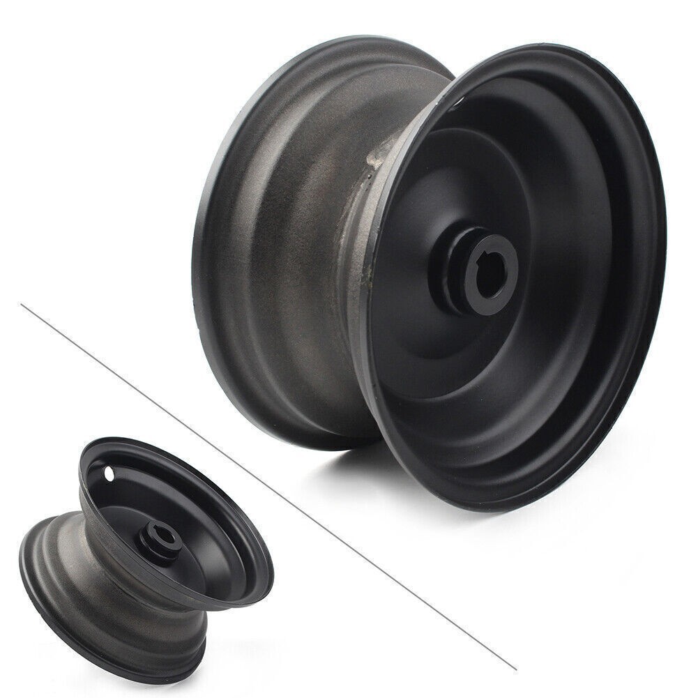 6″ 145/70-6 in Wheel Rim Black Fit Go Kart Off-Road Dirt Pit Bike US