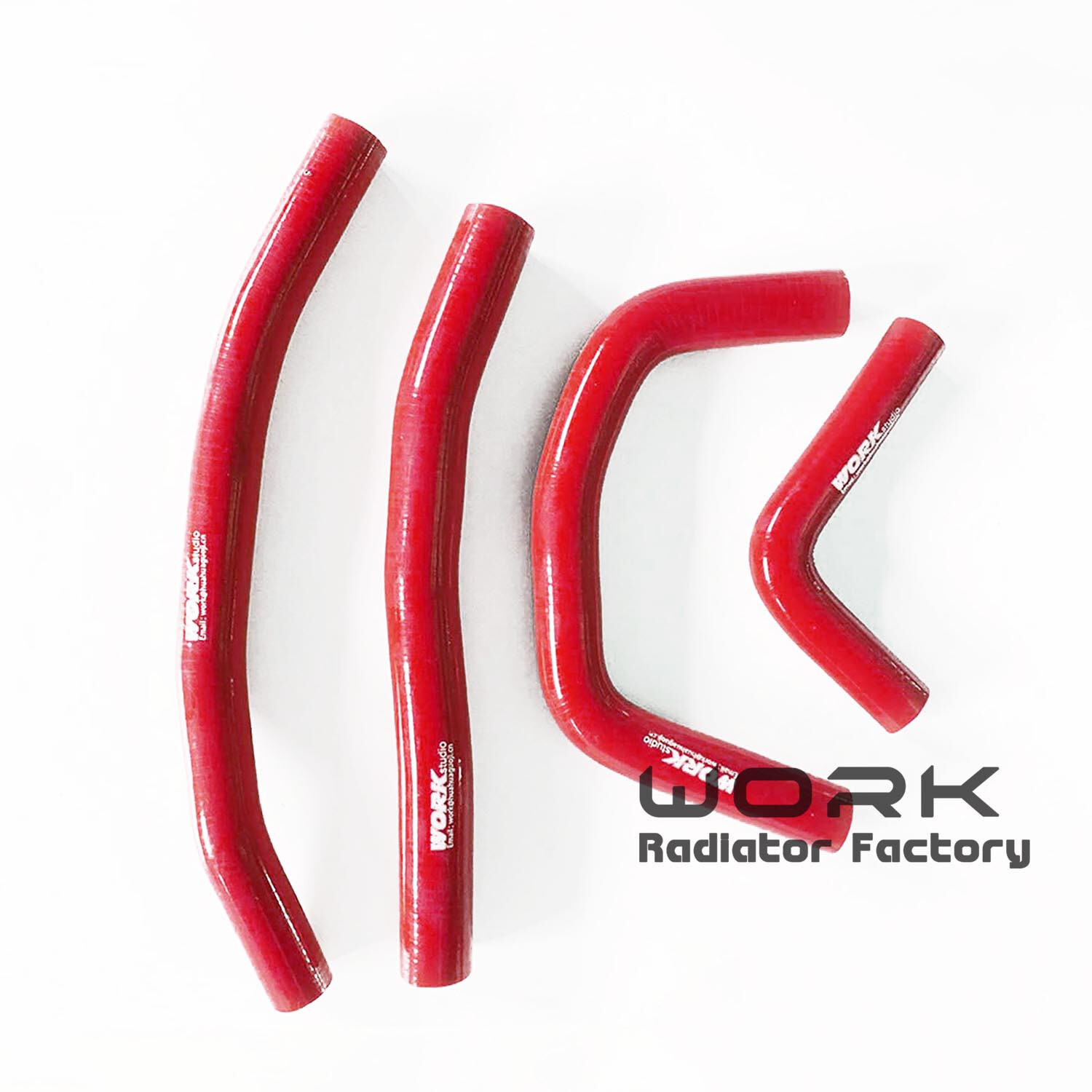 Red Silicone Radiator Hose for Honda CRF450R 2017-2020 2019 CRF450RX 2017 2018