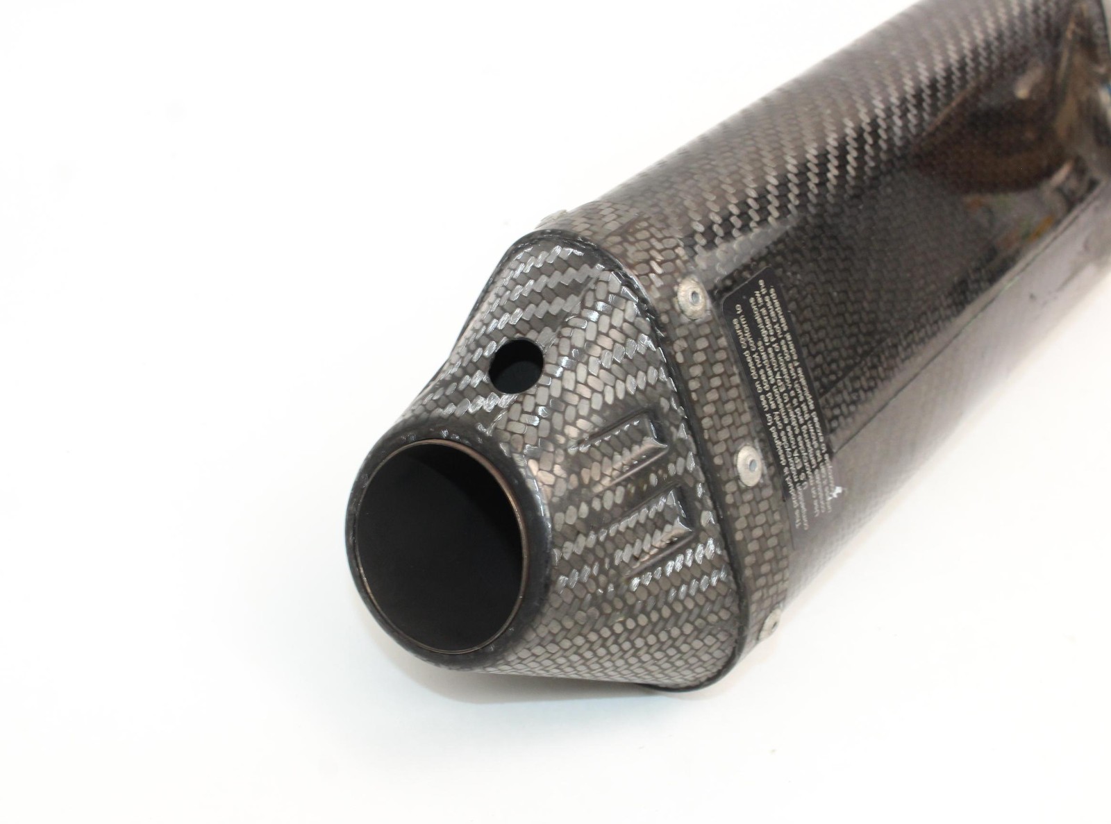 06-07 Suzuki GSXR600 GSXR 600 Yoshimura Carbon Fiber Slip On Muffler Exhaust