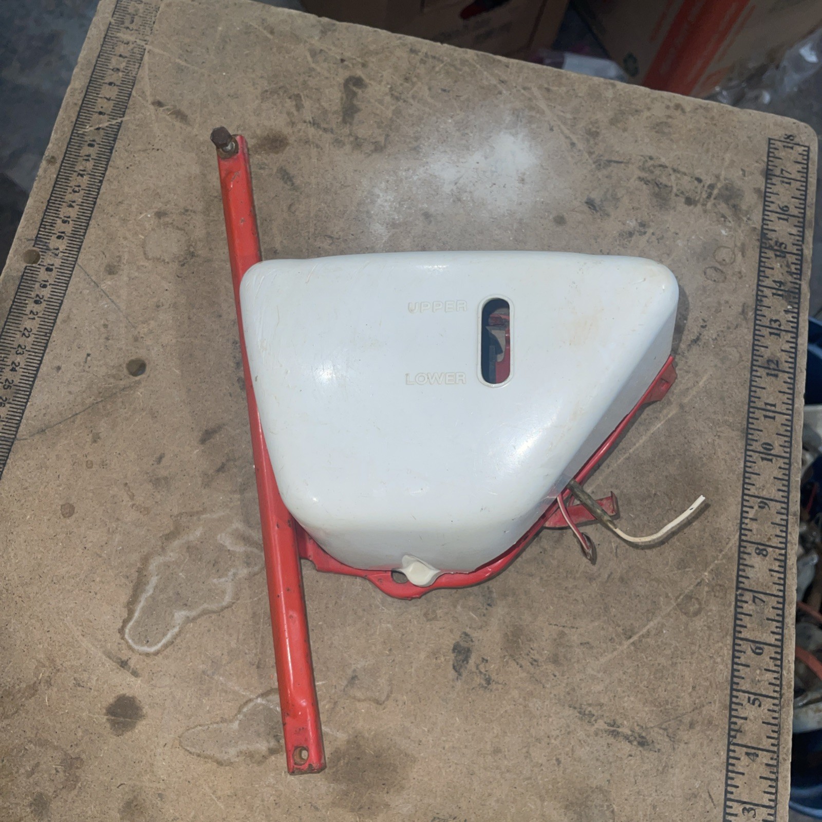 1968 Honda P50 OEM Battery Case Housing w/ Battery Box & Cover – Used