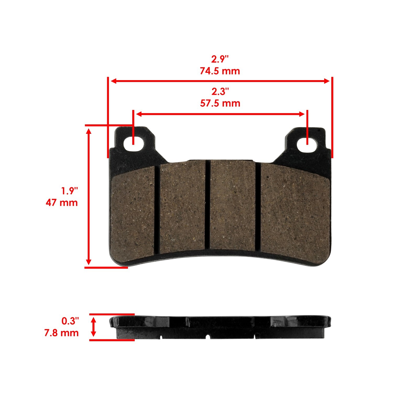 Front Brake Pads for Honda CB1000R CB 1000R 2011-2016