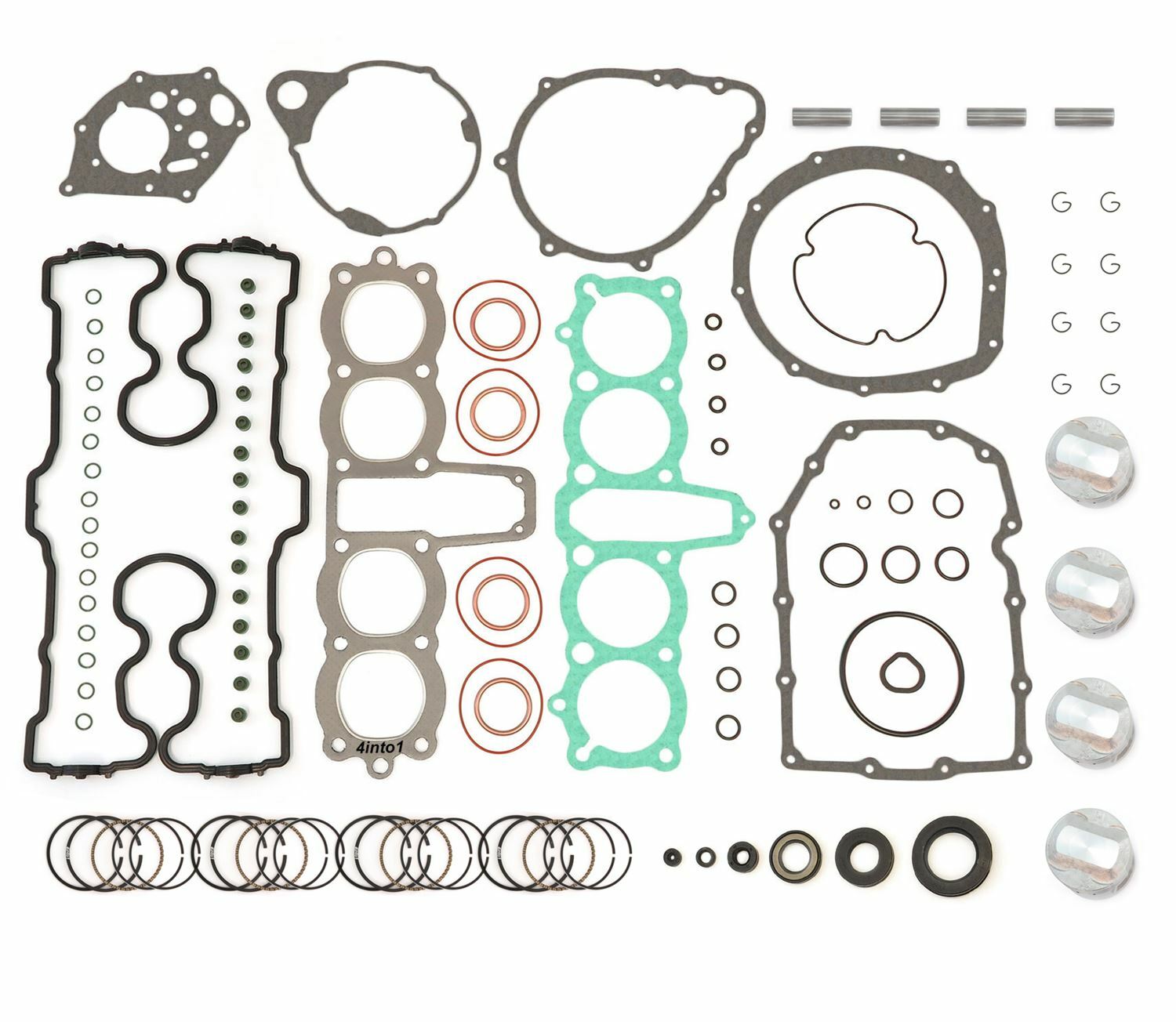 Engine Rebuild Kit w/ Standard Pistons – Honda CB750 DOHC