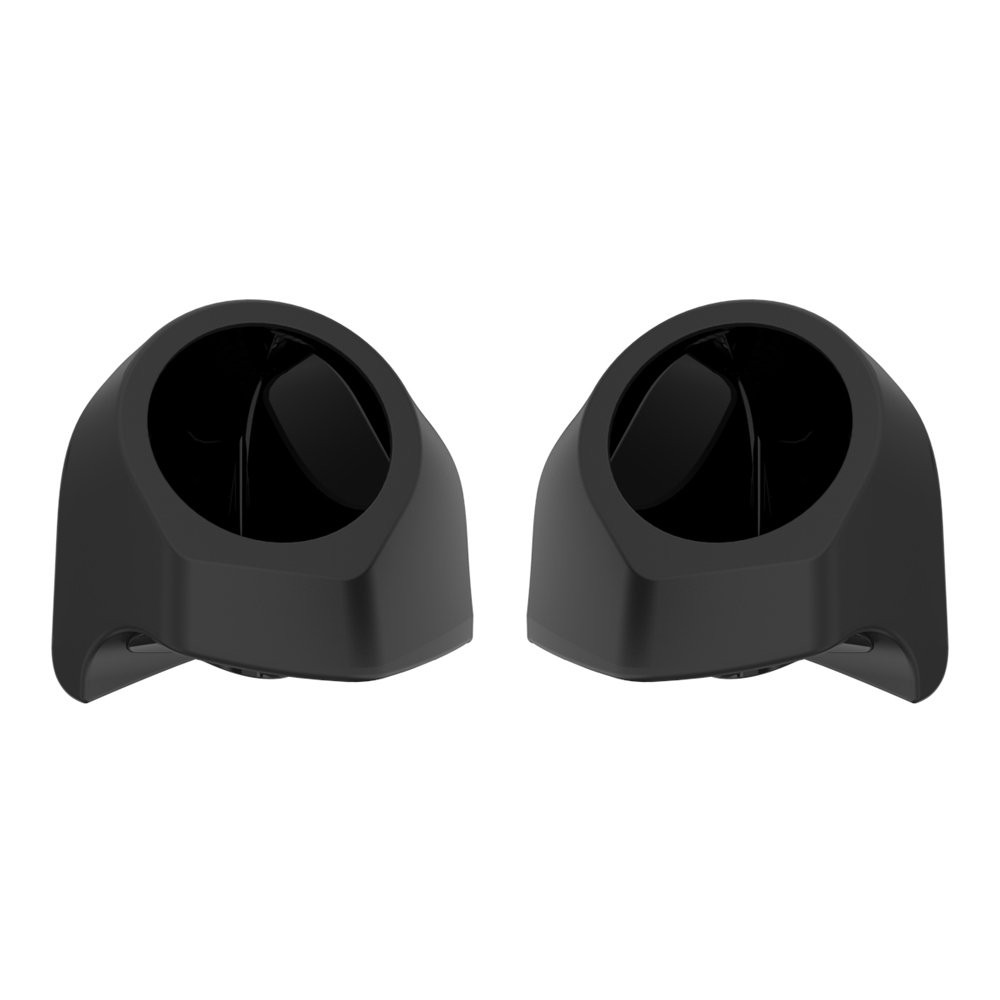 Advanblack Unpainted King Tour Pack 6.5″ Speaker Pods Fits Harley Touring 2014+
