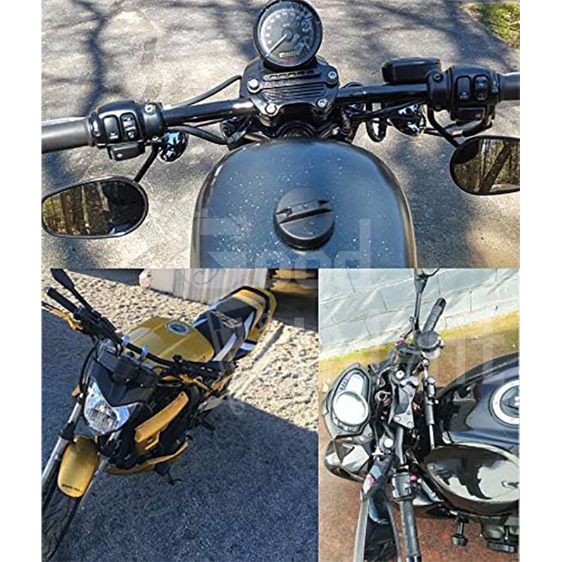 For Yamaha V Star 650 1100 1300 1″inch 25mm Motorcycle Drag Bar Handlebars Black