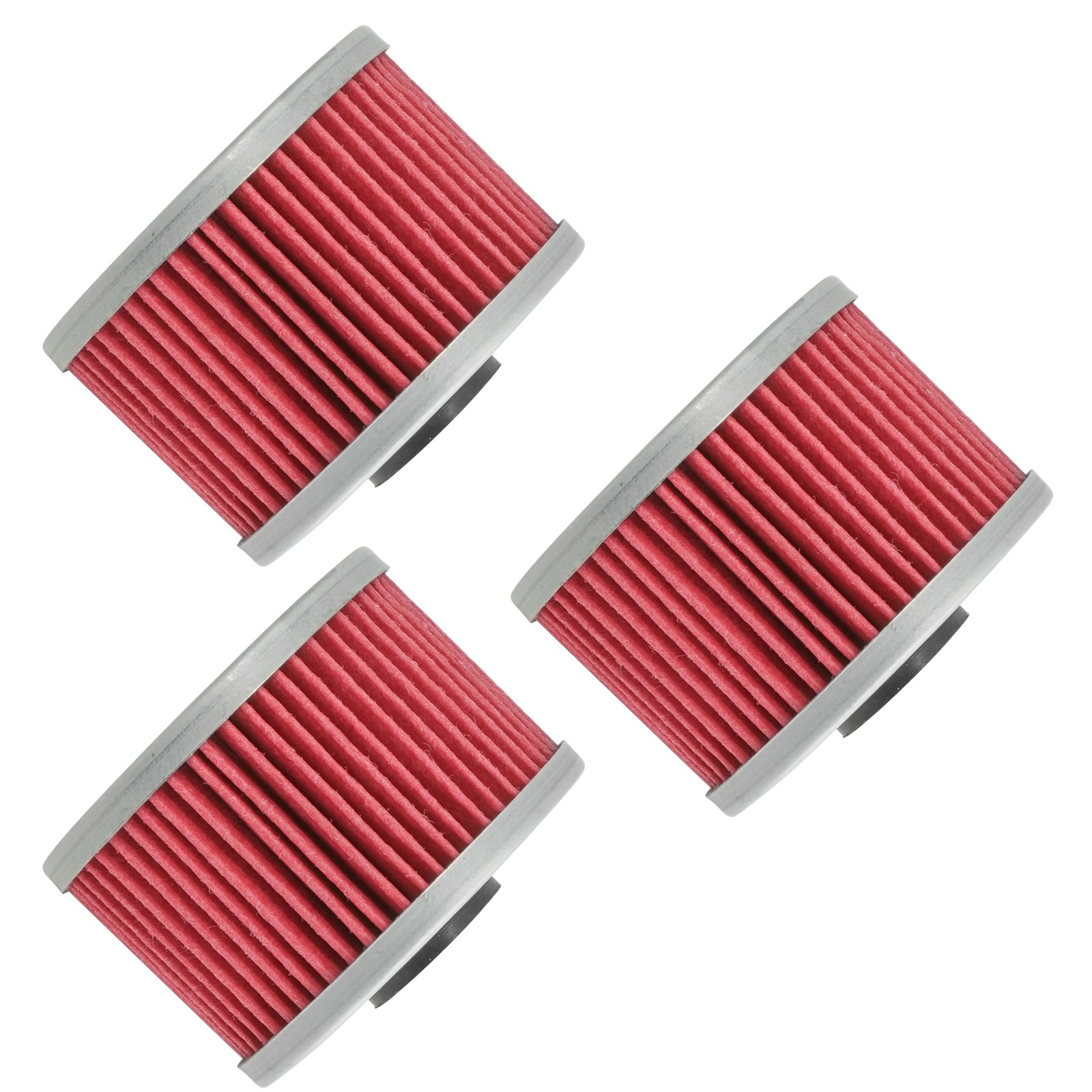 3 Pack Oil Filter for Kawasaki 52010-0552 52010-1053 Oil Filter