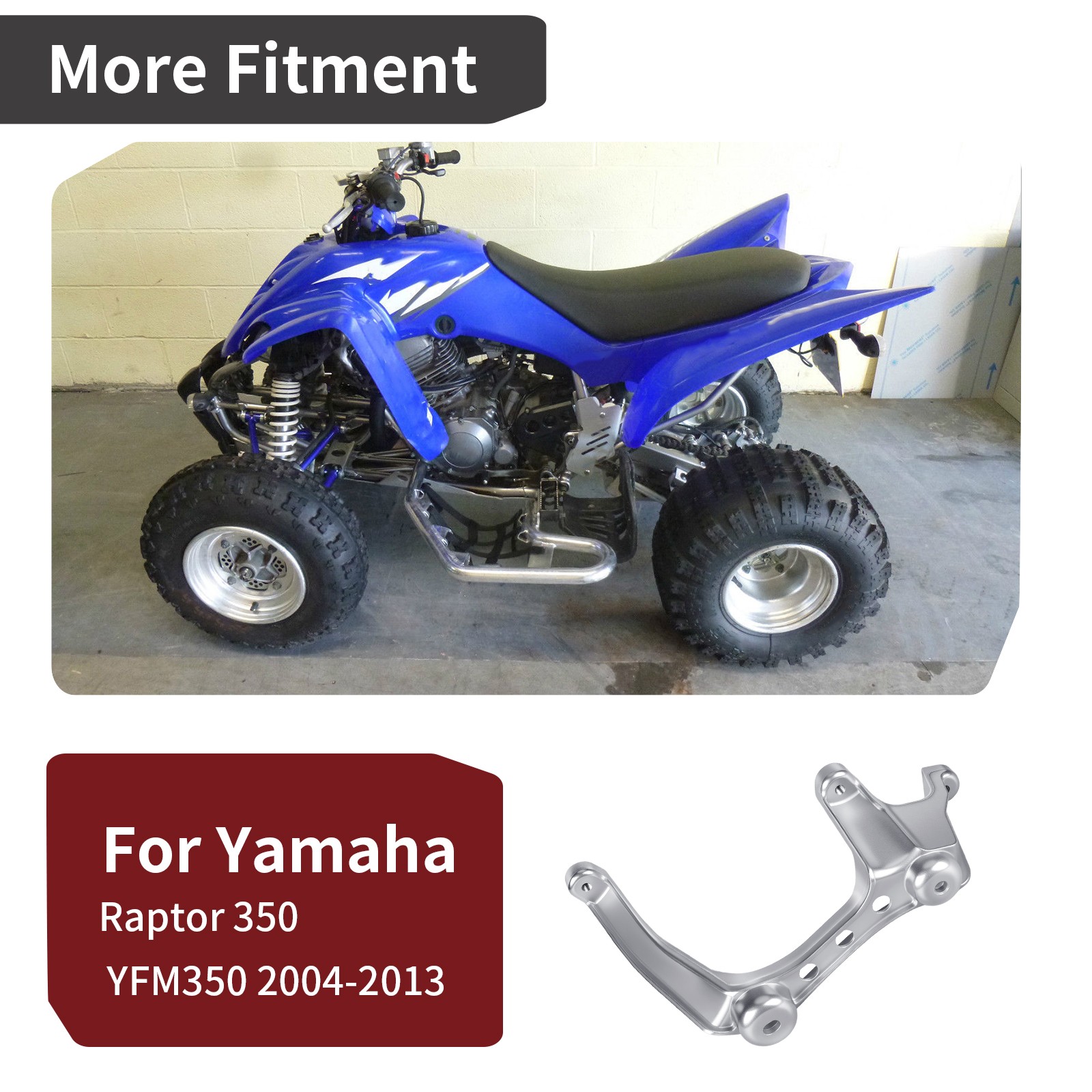 Right Front Fender Bracket Headlight Mount For Yamaha Raptor 350 YFM 350R 04-13