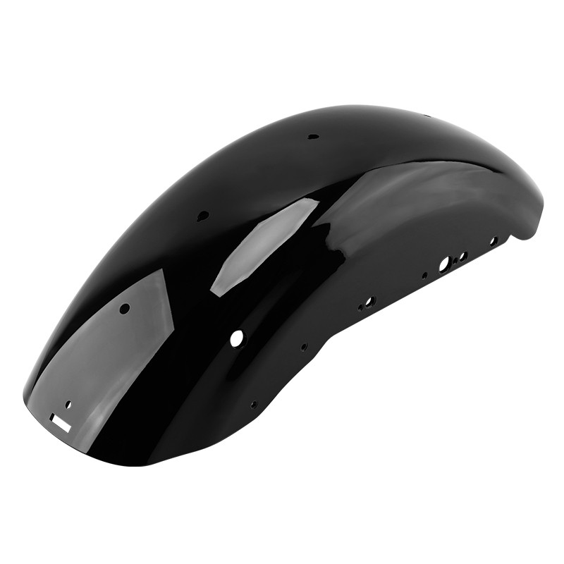 Black Vivid Rear Fender Fit For Harley Sportster XL883 XL1200 Custom 2004-Up