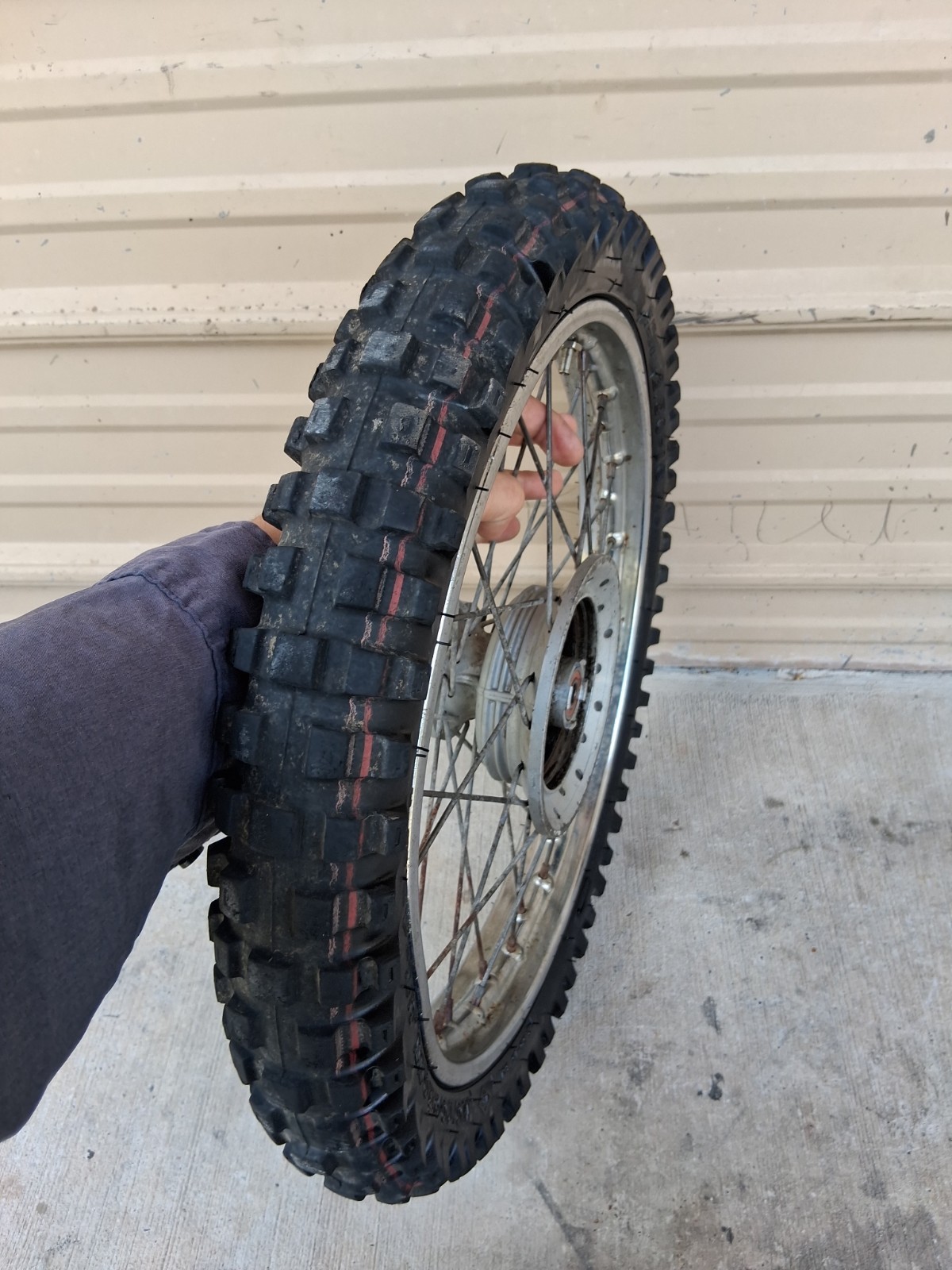 Honda 2009 CRF80 Front Wheel 04-13 CRF80F OEM Original *READ DESCRIPTION*