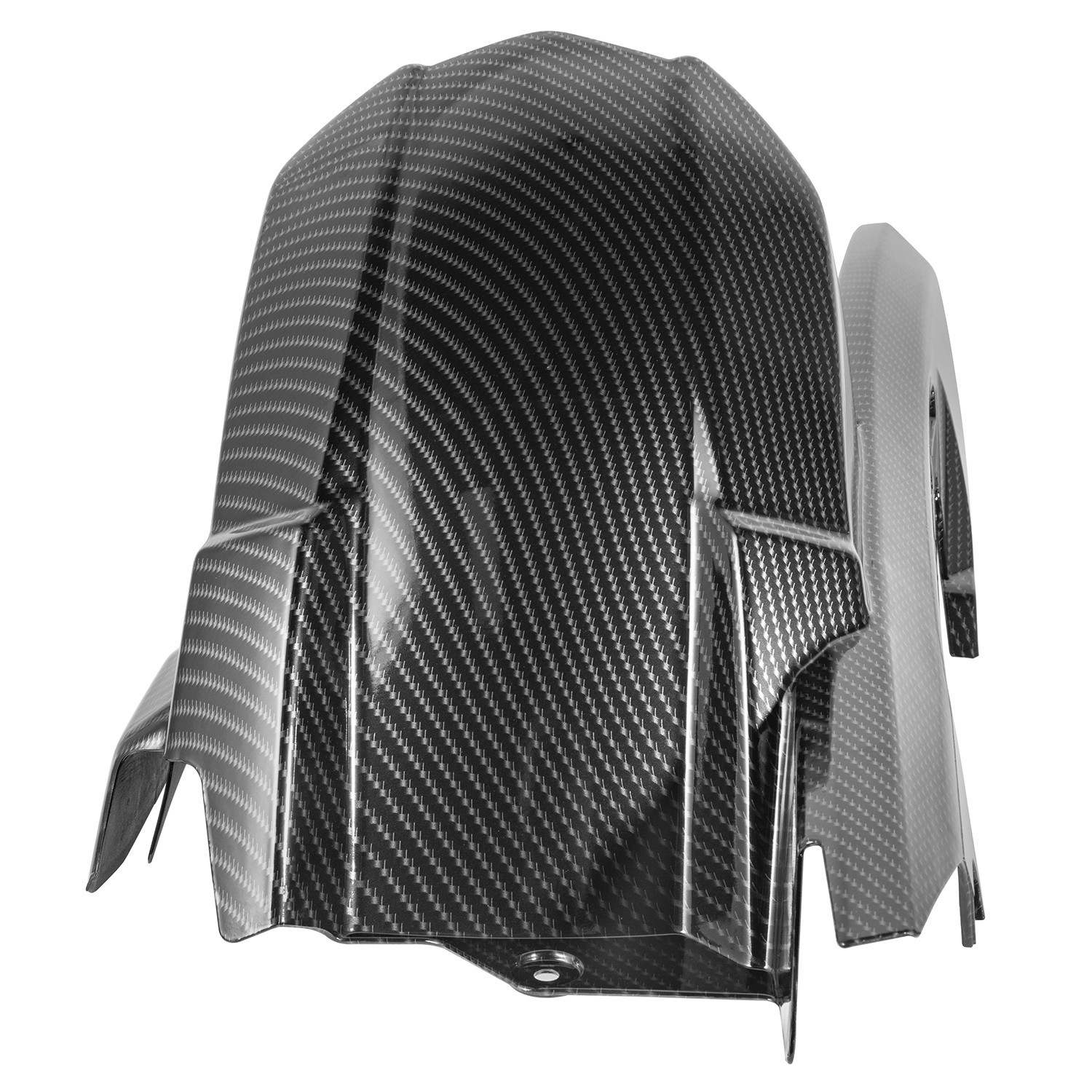 WOLFLINE Rear Fender Mudguard For Kawasaki Z900RS 2017-2025 Carbon Fiber Pattern
