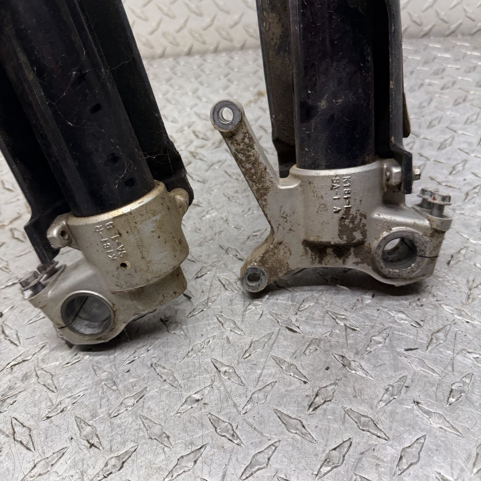 2009-2012 Kawasaki KX250F Showa Front Forks Suspension 47mm Tubes Legs 250F✅
