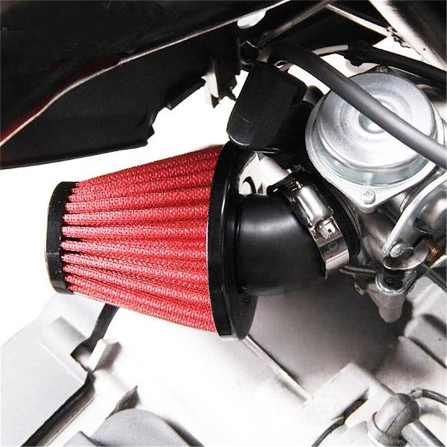 42mm Air Filter Pod 45 Degree For 150cc-250cc Motorcycle Scooter ATV Dirt Bike