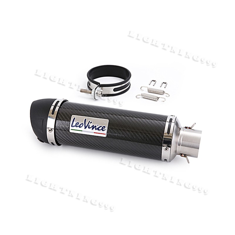 For CF-Moto IBEX 800 2022-2026 Mid Link Pipe With Carbon Fiber Muffler Tips