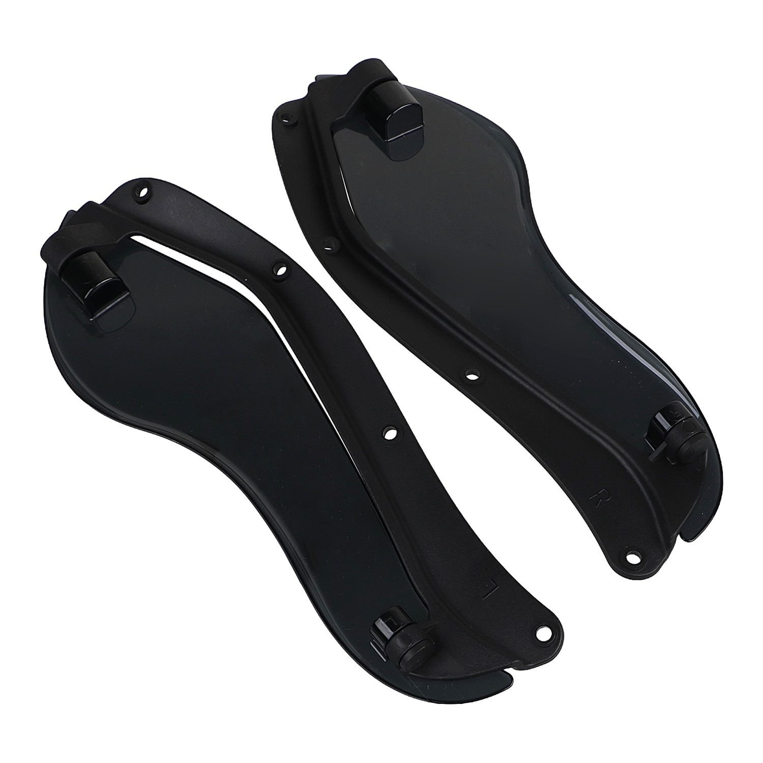 Smoke Fairing Side Wings Wind Air Deflectors For Harley Electra Glide FLHTC FLHT