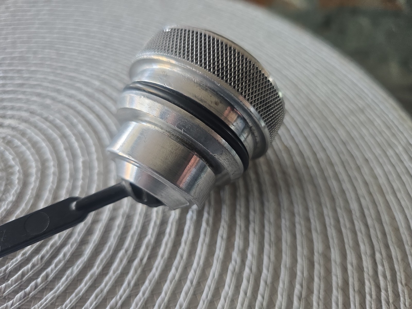 Custom Harley Davidson Billet Oil Cap With Dip Stick