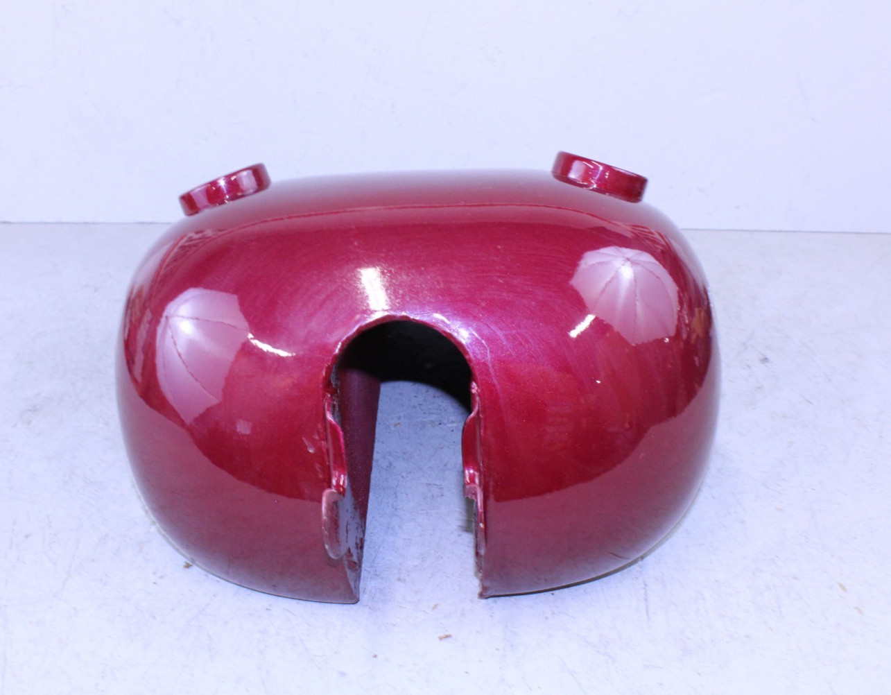 Harley 4.5GAL Quick Bob Tank for FXE FXS FXB Panhead Aftermarket Burgundy 71030