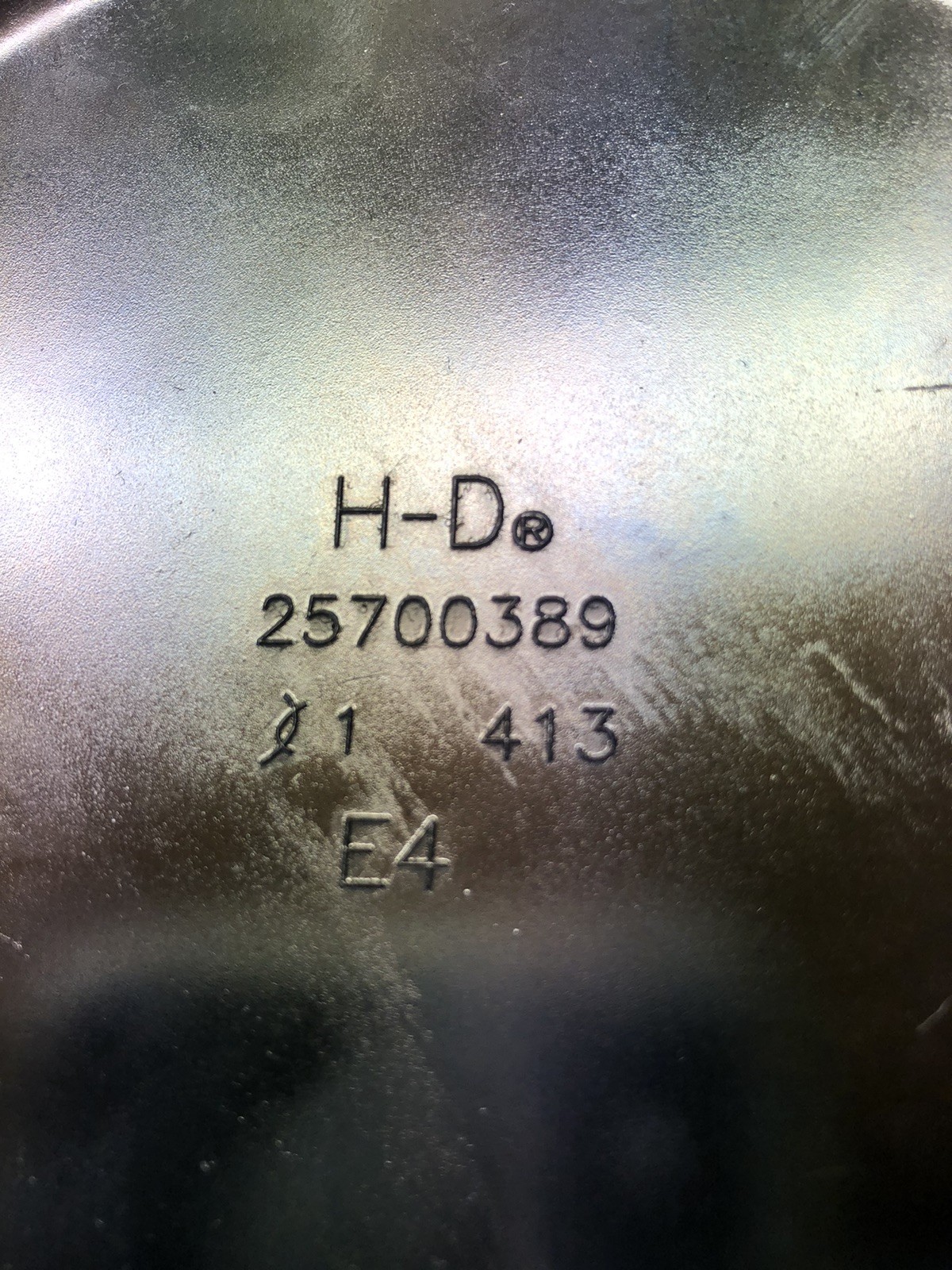 Harley Oem Chrome Touring M8 Derby Cover Nice Condition See Pictures 25700389