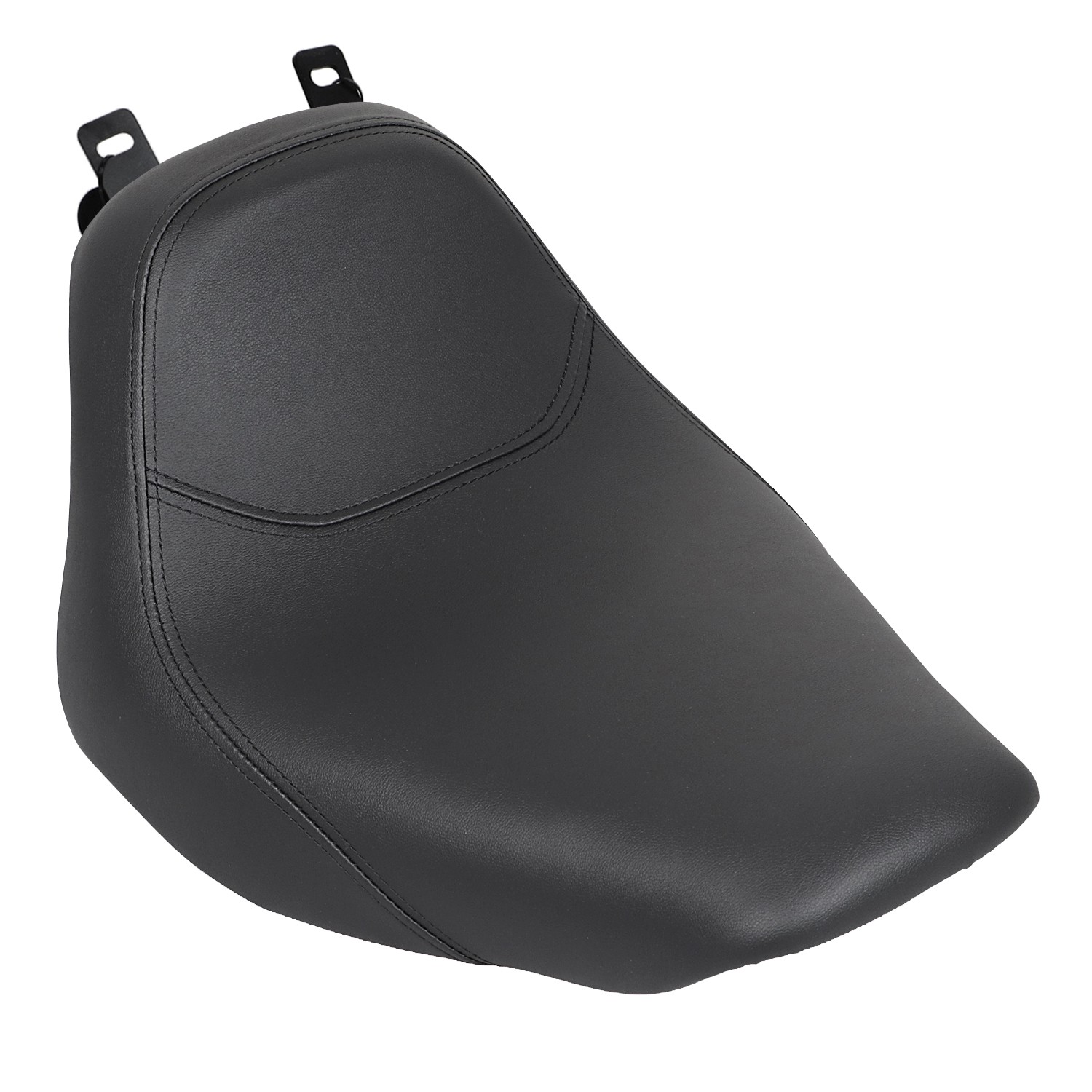 Synthetic Leather Front Driver Rider Solo Seat For Harley Softail FLSTN 06-2017