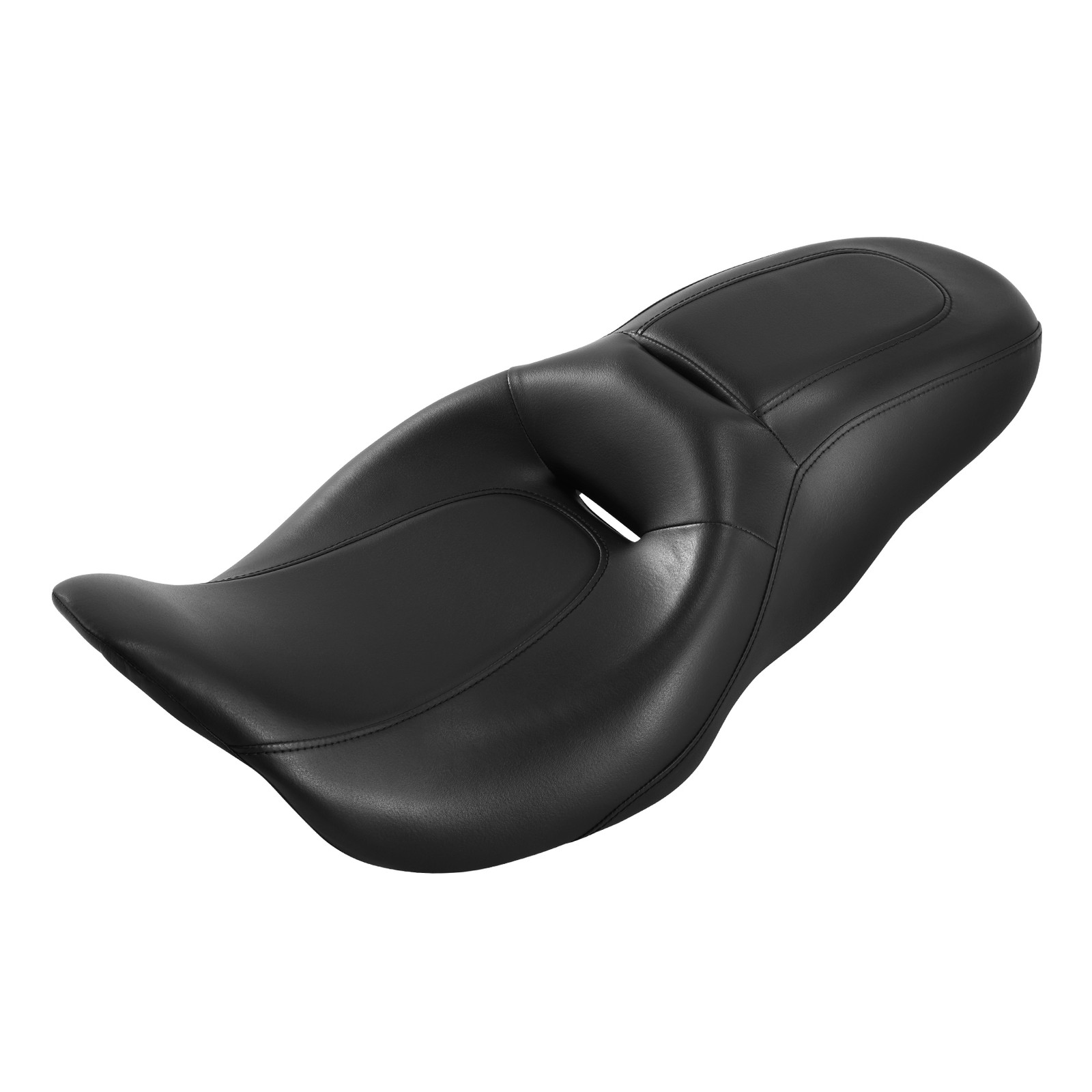 Black Driver Passenger Seat Fits For Harley Touring Road Street Glide 2009-23
