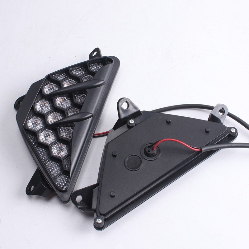 1 pair X Front LED Signal Lamp For KAWASAKI ZX636 NINJA ZX-6R 2024 2025